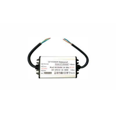 Moduł zasilacza metal case 12V 30W IP67 V2