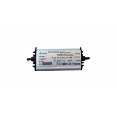 Moduł zasilacza metal case 12V 50W IP67 V2
