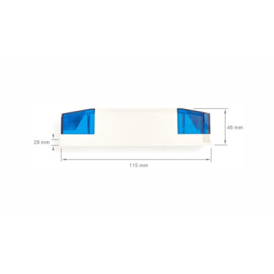 Zasilacz plastic case 12V 24W IP20