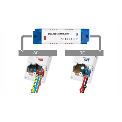 Zasilacz plastic case 12V 80W IP20