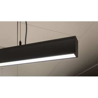 Profil LED LUMINES typ Foldo czarny anodowany 3 m