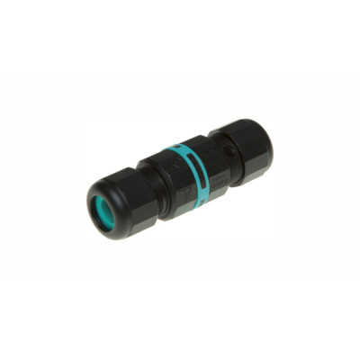 Złączka skręcana 2 torowa IP68 D7-12mm