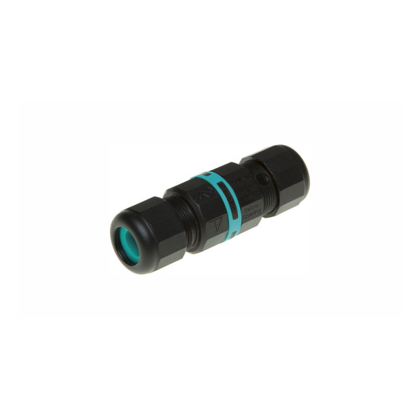 Złączka skręcana 2 torowa IP68 D7-12mm