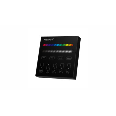 MiBoxer PANEL RF 4 STREFOWY RGB+W - Czarny FUT-B3-B