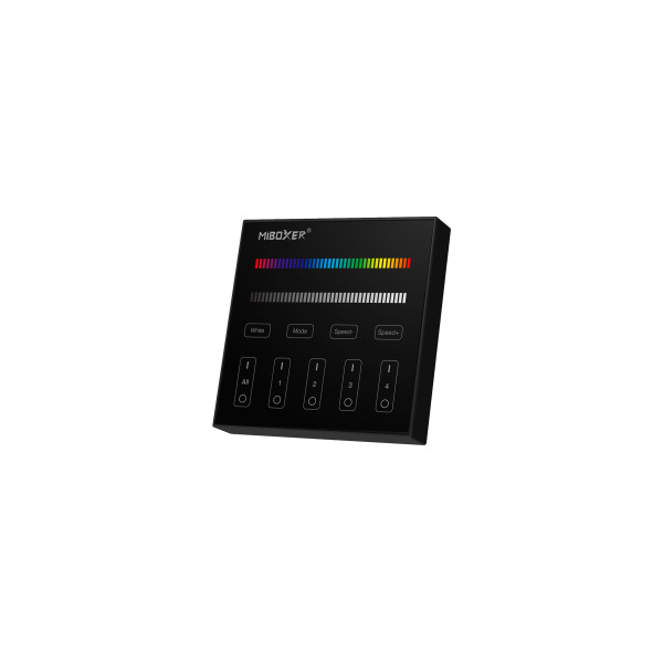 MiBoxer PANEL RF 4 STREFOWY RGB+W - Czarny FUT-B3-B
