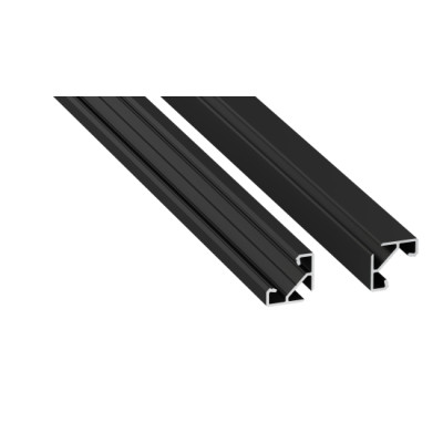 Profil LED LUMINES typ ajar czarny anodowany 2,02 m