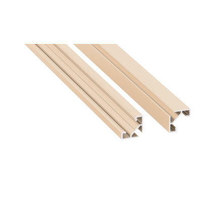 Profil LED LUMINES typ ajar Light Ivory lakierowany 3 m