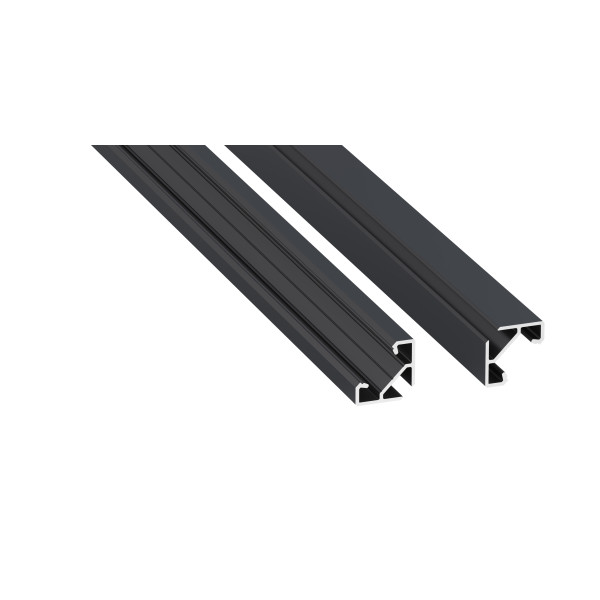 Profil LED LUMINES typ ajar Rock Anthracite lakierowany 3 m