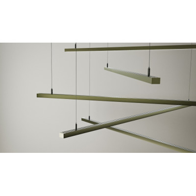 Profil LED LUMINES typ alba Rock Anthracite lakierowany 2,02 m