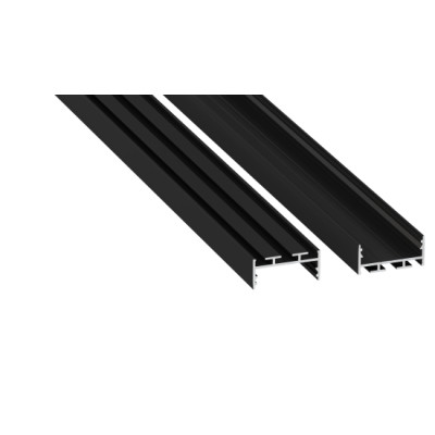 Profil LED LUMINES typ aria czarny anodowany 3 m