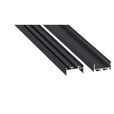 Profil LED LUMINES typ aria Rock Anthracite lakierowany 3 m