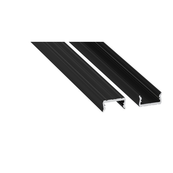 Profil LED LUMINES typ atom czarny anodowany 3 m