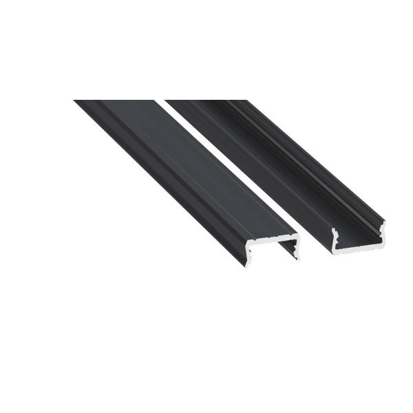 Profil LED LUMINES typ atom Rock Anthracite lakierowany 1 m