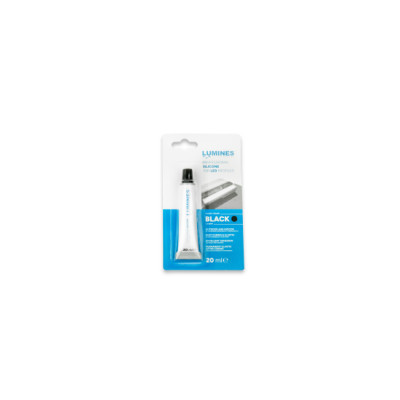 Silikon LUMINES Lighting czarny tubka 20 ml
