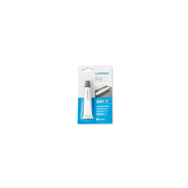 Silikon LUMINES Lighting szary tubka 20 ml