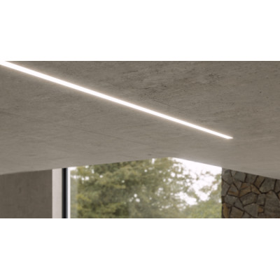 Profil LED LUMINES typ TECO srebrny anodowany 1 m