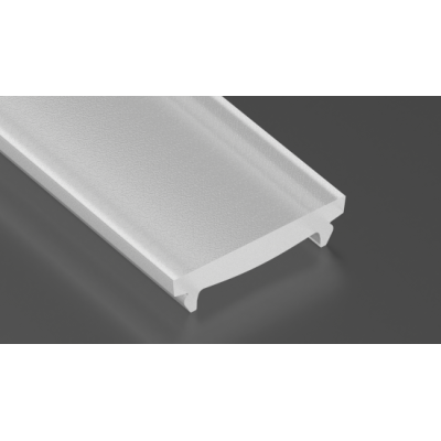 Klosz do profili LED LUMINES DOUBLE FLEX opal 1 m