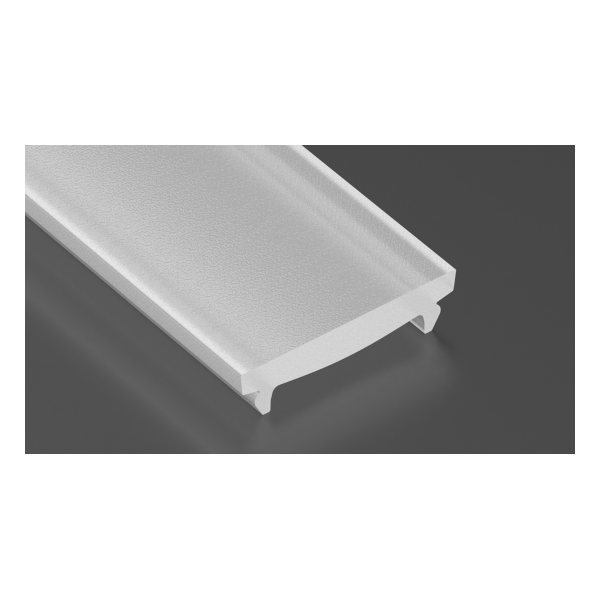 Klosz do profili LED LUMINES DOUBLE FLEX opal 1 m