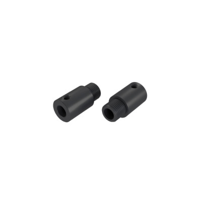 Odciążka metalowa M10x1 z gwintem 4 mm, czarna