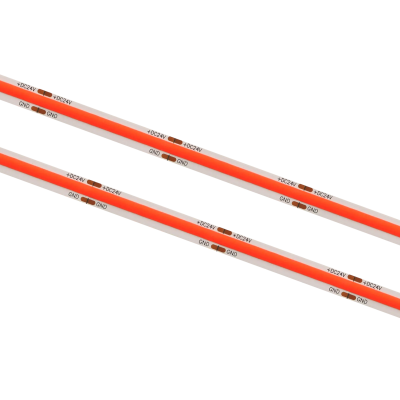Taśma LED COB 24V 10W Czerwona IP20 230lm 8mm