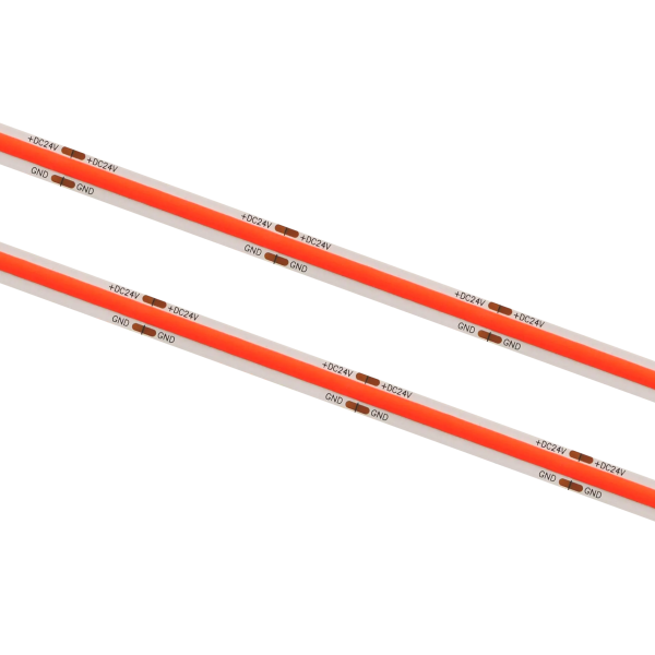 Taśma LED COB 24V 10W Czerwona IP20 230lm 8mm