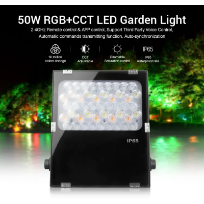 Oprawa ogrodowa LED RGB+CCT 50W 230VAC FUTC06