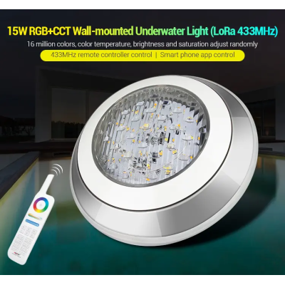 Lampa podwodna LED 15W RGB+CCT 12V IP68 UW01