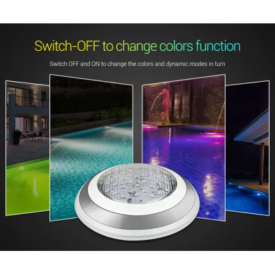 Lampa podwodna LED 27W RGB+CCT 12V IP68 UW02