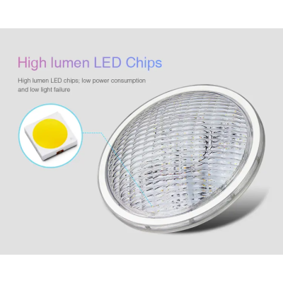 Lampa LED PAR56 27W RGB+CCT 12V IP68 Milight PW01