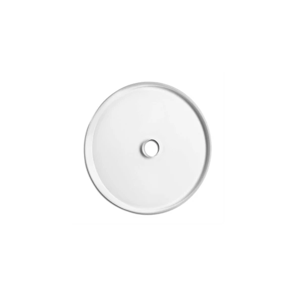 Ramka szklana pojedyncza THPG White glass Bakelite