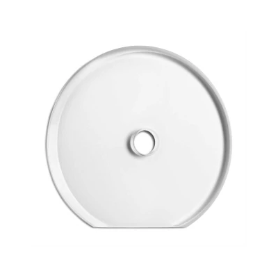 Ramka szklana końcowa THPG White glass Bakelite
