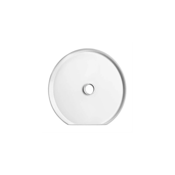 Ramka szklana końcowa THPG White glass Bakelite