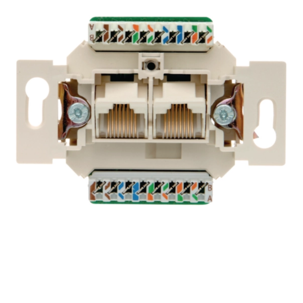 One.platform Mechanizm gniazda komputerowego UAE 2-kr (RJ11, RJ12, RJ45) kat. 5e