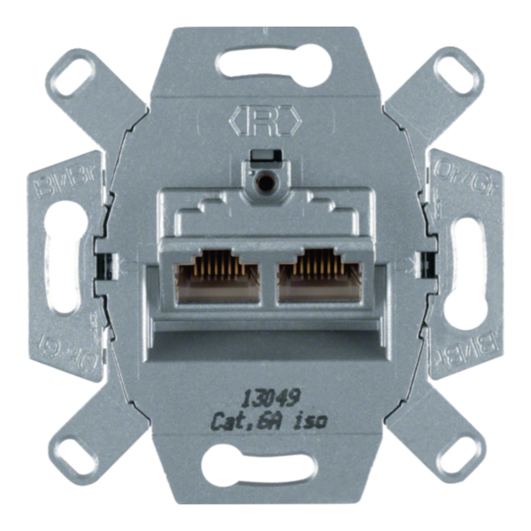 One.platform Mechanizm gniazda komputerowego UAE 2-kr (RJ45), ekran., kat.6a iso