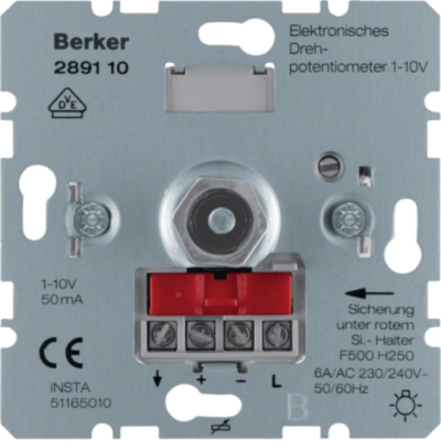 Berker/B.Kwadrat Elektroniczny potencjometr obrotowy 230V AC 1-10V