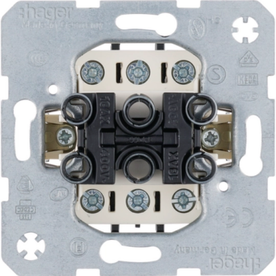 One.platform Łącznik 3-klawiszowy 3-krotny, mechanizm, zaciski śrubowe