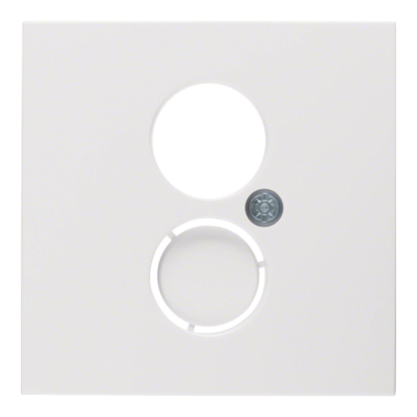 S.1/B.3/B.7 Element centralny gniazda głośnikowego biały