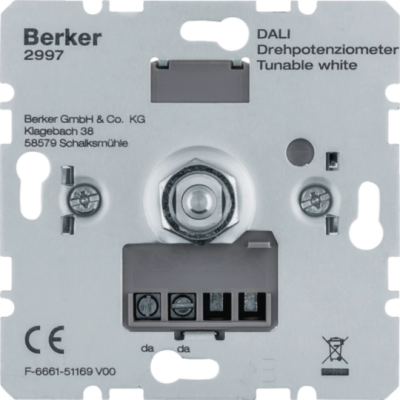 one.platform Potencjometr obrotowy DALI, Tunable White