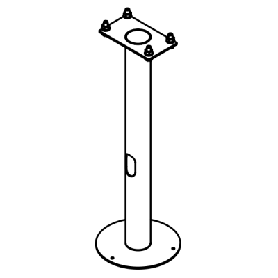 METAL BASE 113 TO GROUND FOR NAMSOS BOLLARD