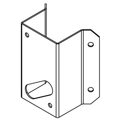 CORNER BRACKET 131 TO SANDVIK DOWN GRAPHITE