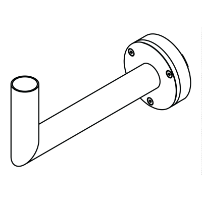 WALL ARM 154 GRAPHITE o60