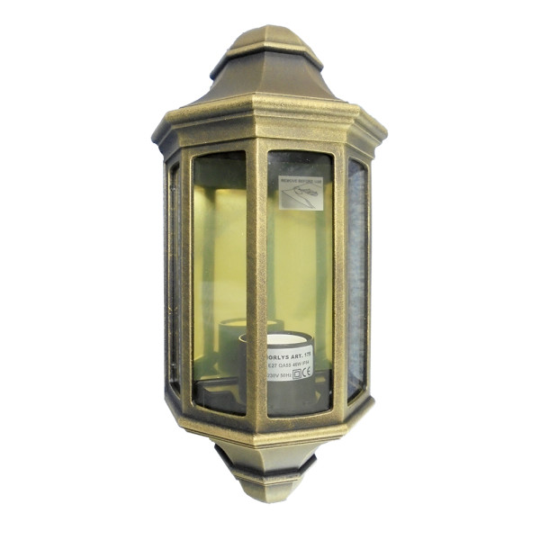 GENOVA MINI 175 BLACK/GOLD E27 LED 9W