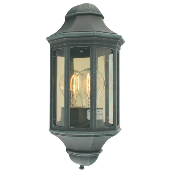 GENOVA MINI 175 BLACK/GREEN E27 LED 9W