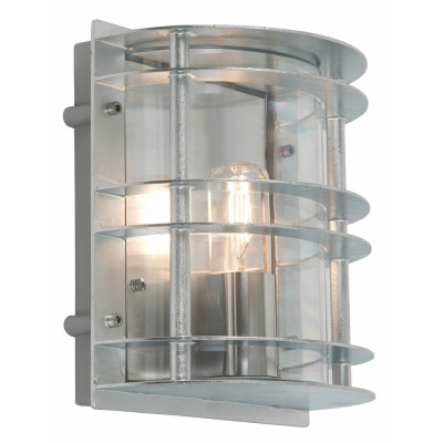 STOCKHOLM 226 HOT-DIP GALVANIZING E27 LED 9W CLEAR LAMPSHADE