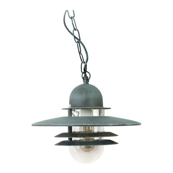 OSLO 240A BLACK/GREEN E27 LED 9W