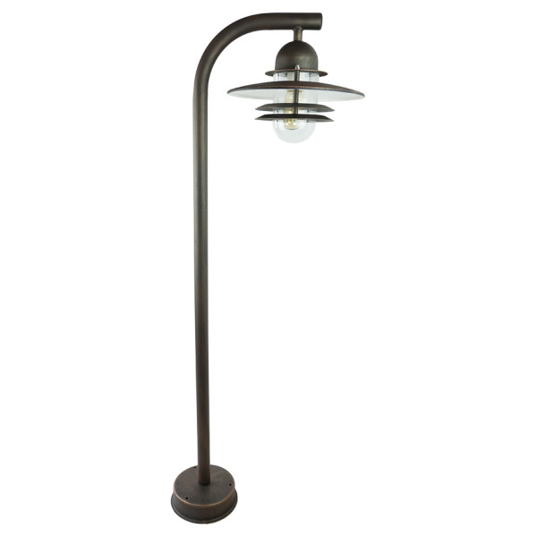 OSLO 245 BLACK/COPPER E27 LED 9W