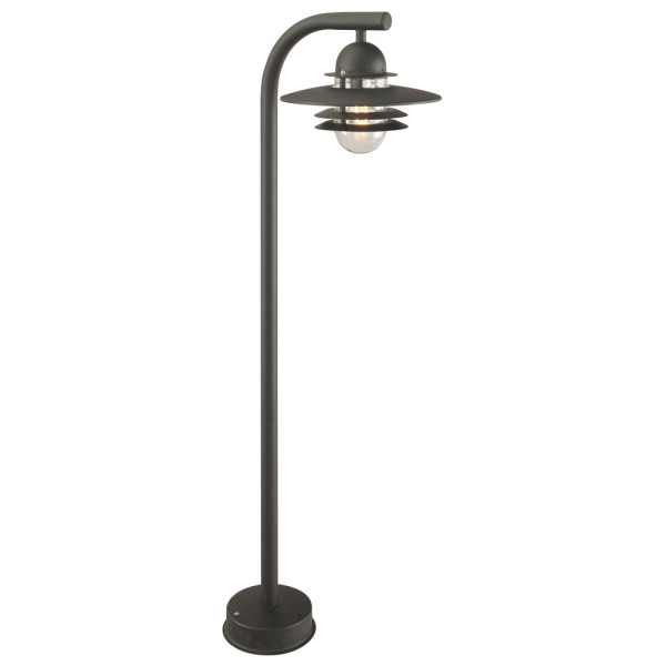 OSLO 245 BLACK E27 LED 9W