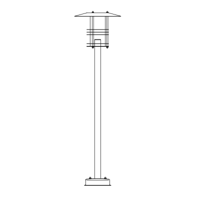 STOCKHOLM 285 BLACK/COPPER E27 LED 9W 118CM