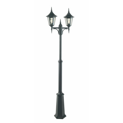 MODENA 302 BLACK E27 LED 2X9W DOUBLE