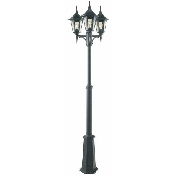 MODENA 303 BLACK E27 LED 2X9W TRIPLE